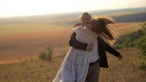 Portrait couples, tenderness love Stock Footage 78512074