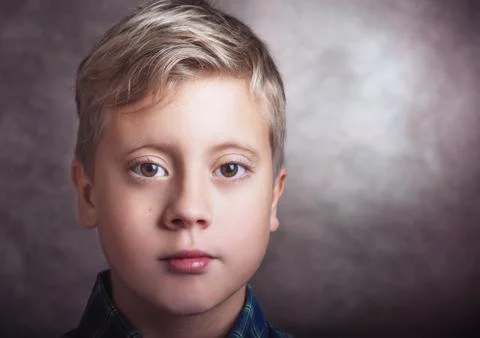 Portrait of a cute boy Foto stock