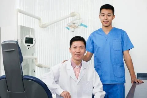 Portrait Of Dentists Stock Photos