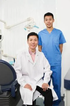 Portrait Of Dentists Stock Photos