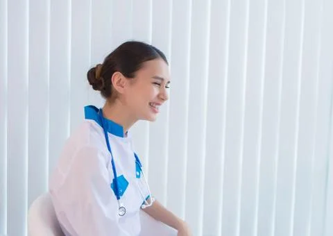 Portrait of a doctor Stock Photos