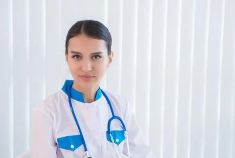 Portrait of a doctor Stock Photos