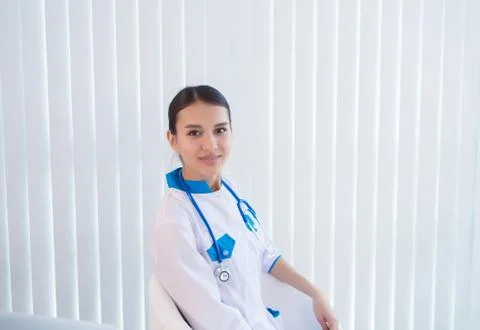 Portrait of a doctor Stock Photos