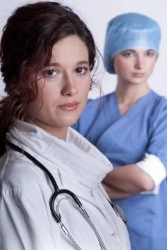Portrait of doctors Stock Photos