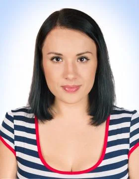 Portrait for documents Stock Photos