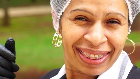 Portrait of a Domestic Worker Stock Footage 83455084