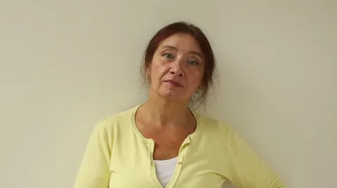 Portrait of elderly hispanic lady Stock-Footage 64727519