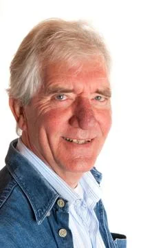 Portrait of an elderly man Foto stock