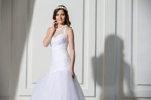 Portrait of elegant bride Stock-Fotos