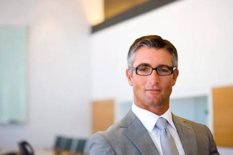 Portrait of executive Stock Photos