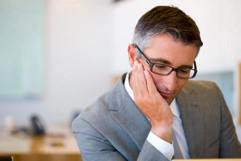 Portrait of executive Stock Photos