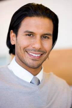 Portrait of executive Foto stock