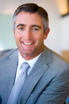 Portrait of executive Foto stock