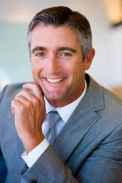 Portrait of executive Stock Photos