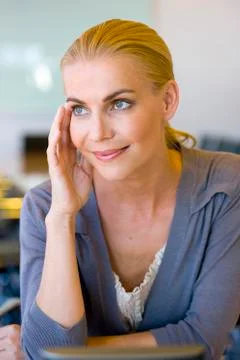 Portrait of executive Stock Photos