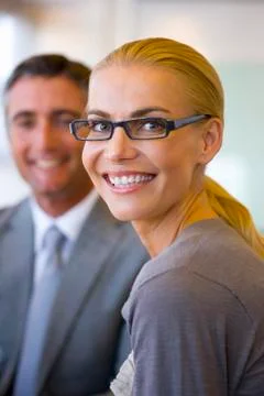 Portrait of executives Stock Photos