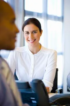 Portrait of executives Stock Photos