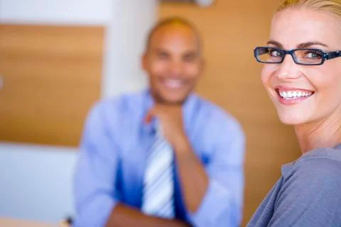 Portrait of executives Stock Photos