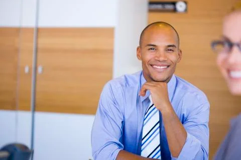 Portrait of executives Foto stock