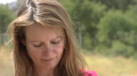 Portrait of female. Stock Footage 46595065