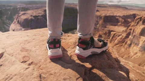 Portrait of female hiker Stock Footage 169366853