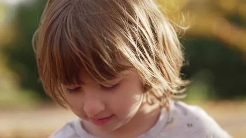Portrait of a girl Stock Footage 221285585