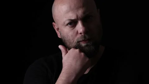 Portrait of a handsome man Stock Footage 146111130