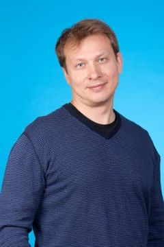 Portrait of handsome man Stock Photos