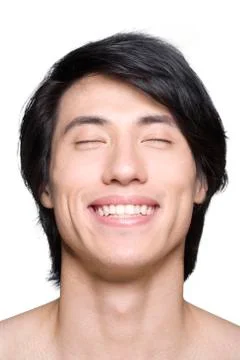 Portrait of handsome man Foto stock