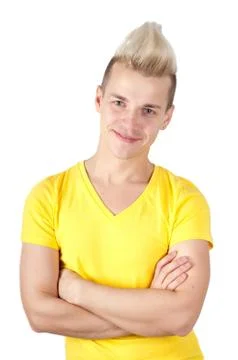 Portrait of handsome man Фото