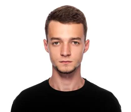 Portrait of an handsome man. Stock Photos