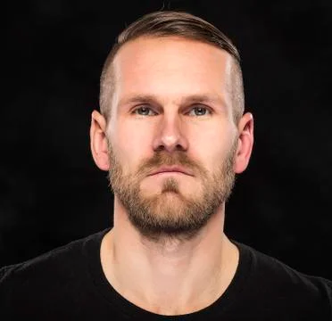Portrait of an handsome man. Stock Photos