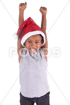 Portrait of happy joyful Stock Photos