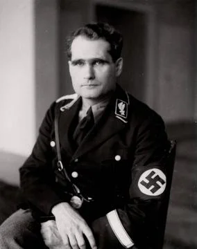 Portrait of Hess, Rudolf. Hoffmann Photographs 1933 Adolf Hitler s officia... Stock Photos
