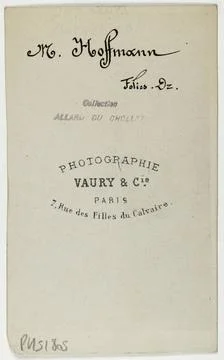 Portrait of Hoffmann, (actor with dramatic madness) Portrait of Hoffmann, ... Stock Photos