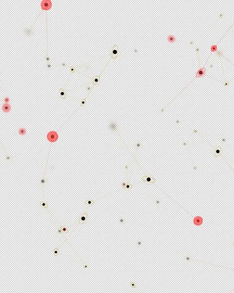 Portrait HUD Systemic Data Contagion Network - Social Media Data Visualization Stock Footage 331533115