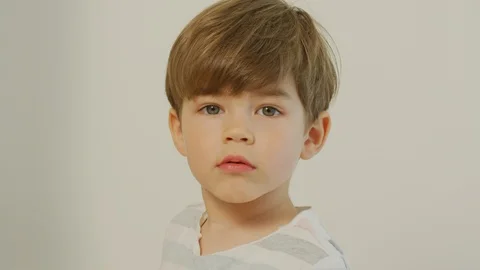 Portrait of a little boy Stock Footage 99999882