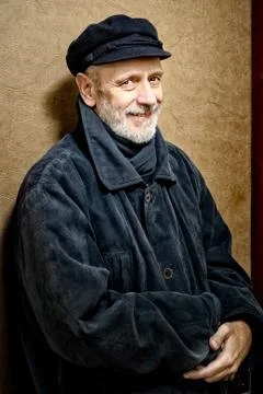 Portrait of a Man with Beard and a Cap Фото
