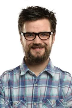 Portrait of Man With BEard Stock Photos