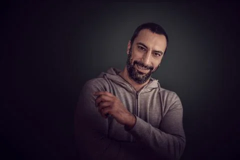 Portrait of a man looking at the camera Stock-Fotos