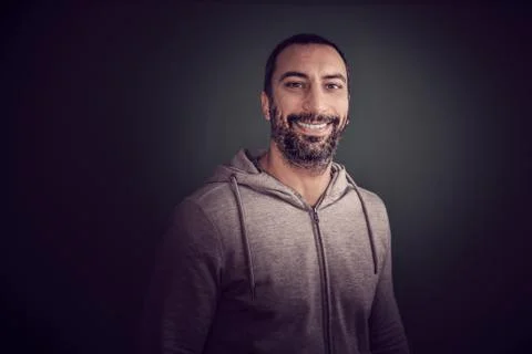 Portrait of a man looking at the camera Stock Photos