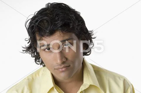Portrait of a man looking sad Stock Photos