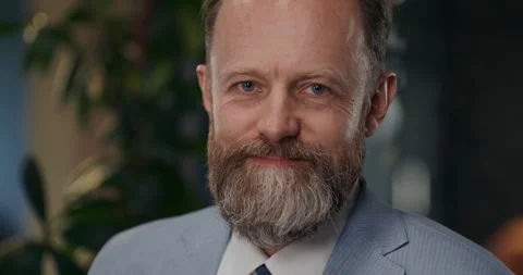 Portrait of a man in office Stock Footage 311653579