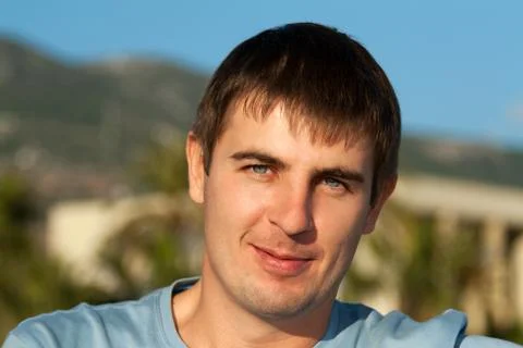 Portrait of a man Stock Photos