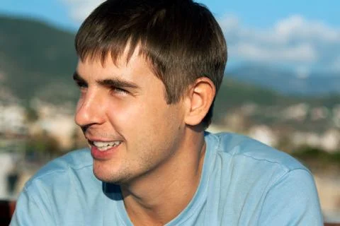 Portrait of a man Stock Photos