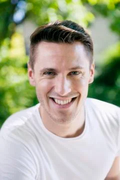 Portrait of a man Stock Photos