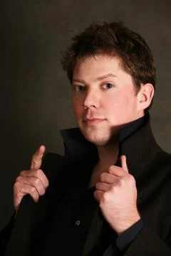 Portrait of the man Stock Photos
