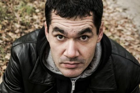 Portrait of a man. Stock Photos