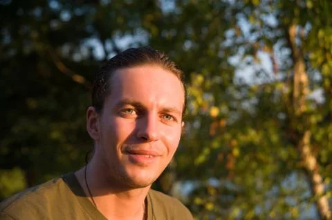 Portrait of a man Stock Photos