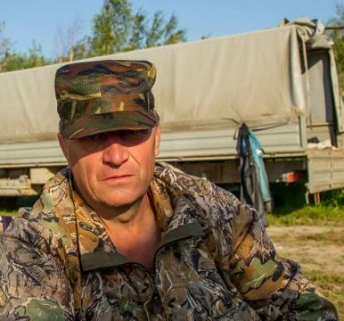 Portrait of a man Stock Photos